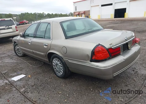 2003 Mercury Grand Marquis Gs z USA, uszkodzony, nr VIN 2MEFM74W53X645608